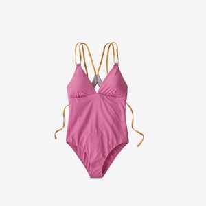 Patagonia Nanogrip Sunset Swell onepiece. Small